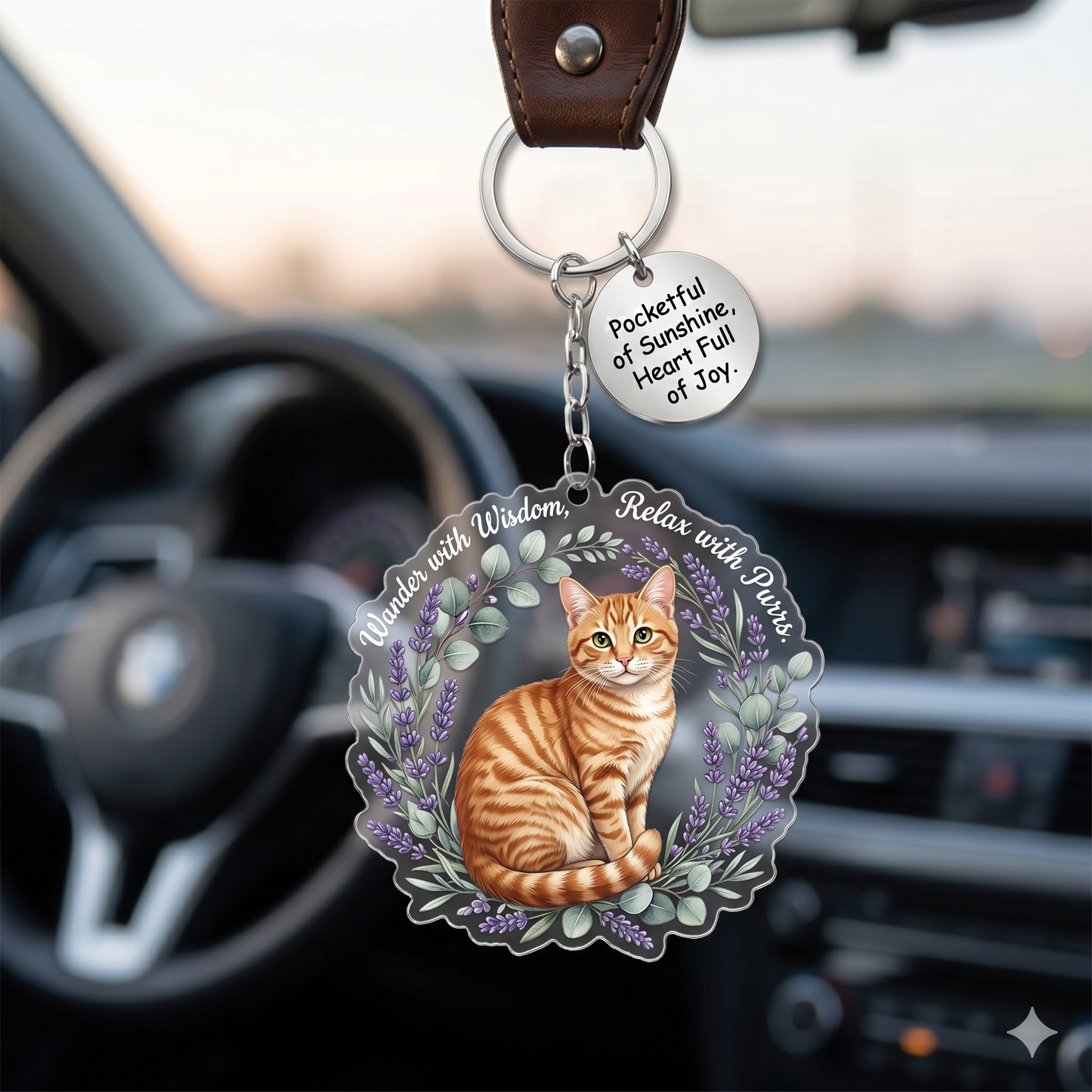 Custom Pet Photo Keychain