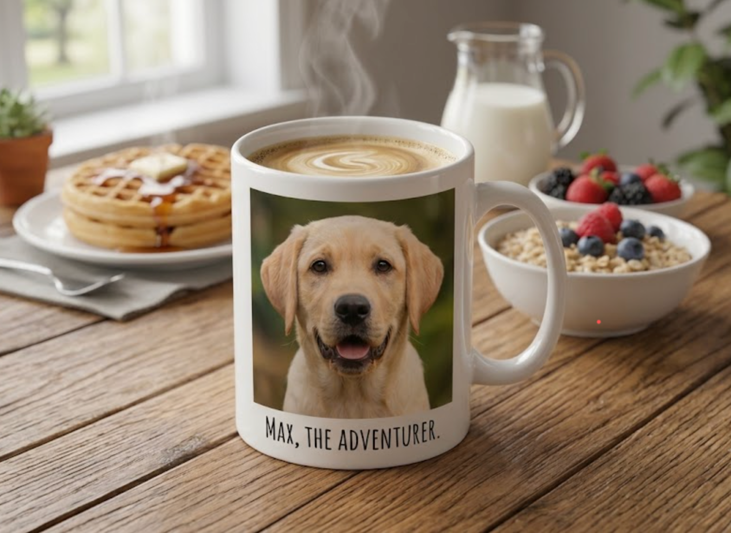 Custom Pet Portrait Mug