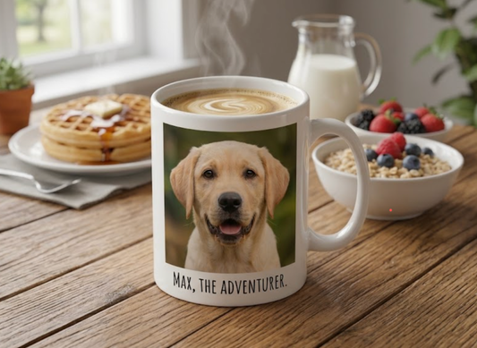 Custom Pet Portrait Mug